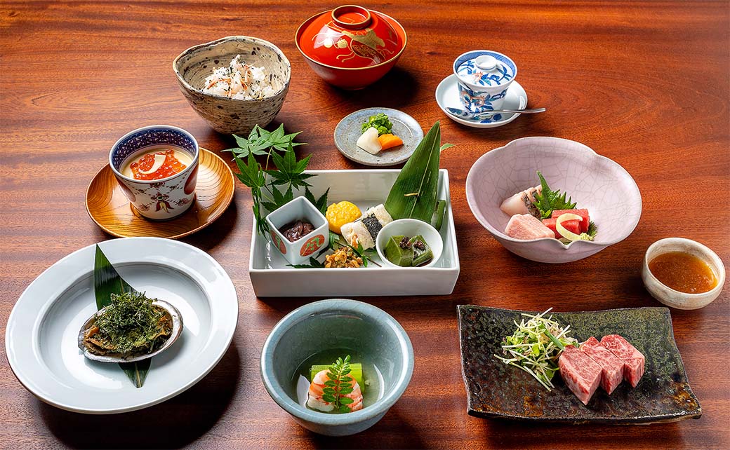 会席のお料理 1