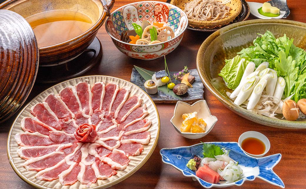 鴨鍋料理コース